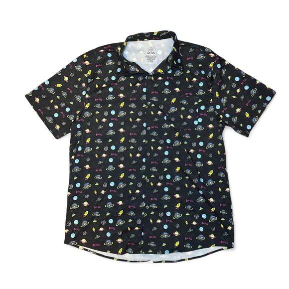 Buc-ee's Other - NWT LIMITED EDITION Buc-ee’s Men’s Bucee Space Hawaiian Button-Up Shirt — LARGE